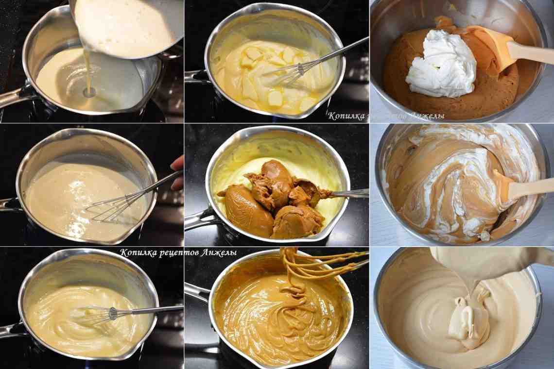 Крем из сгущенки для торта бисквитного: ингредиенты, рецепты приготовления