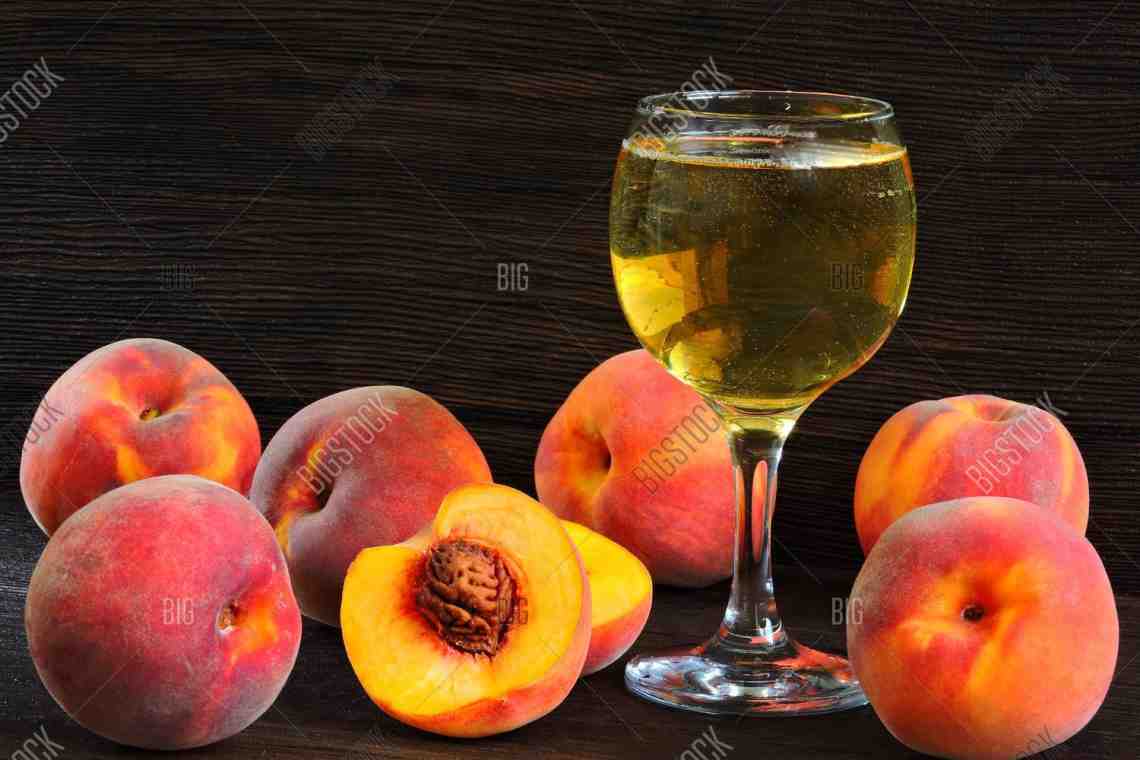 Вино из персиков. Как приготовить дома