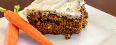 Морковный торт - калорийность не помеха диете. Рецепт