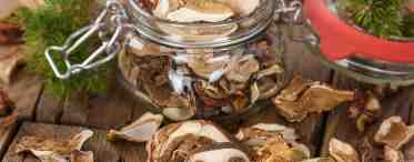 Сушеные грибы и способы их приготовления