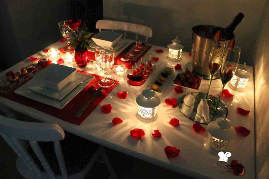 Как организовать романтический ужин