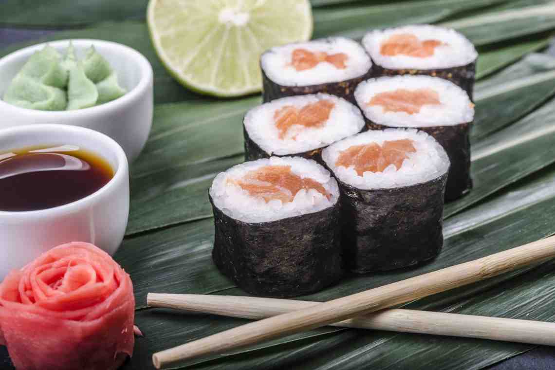 Самые различные виды суши