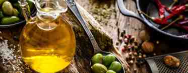 Оливковые масла. Описание продукта