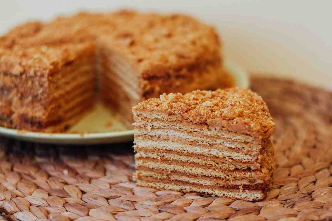 Медовый торт в домашних условиях: рецепт приготовления