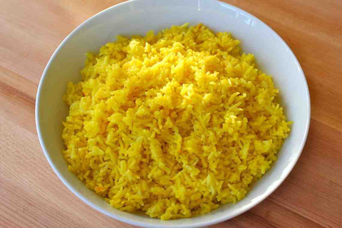Рис с шафраном: рецепты приготовления