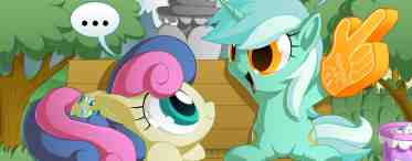 Пони Лира Хартстрингс - персонаж мультсериала My Little Pony: Friendship is magic