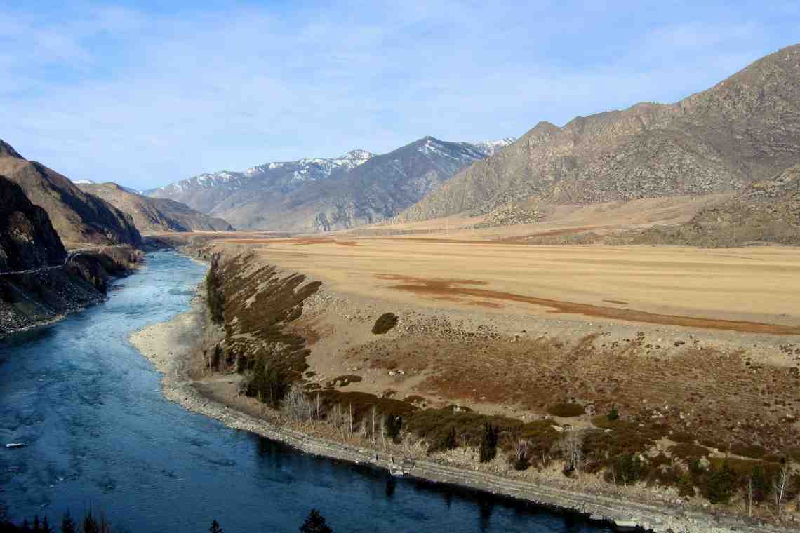 Надпойменные террасы реки Катунь