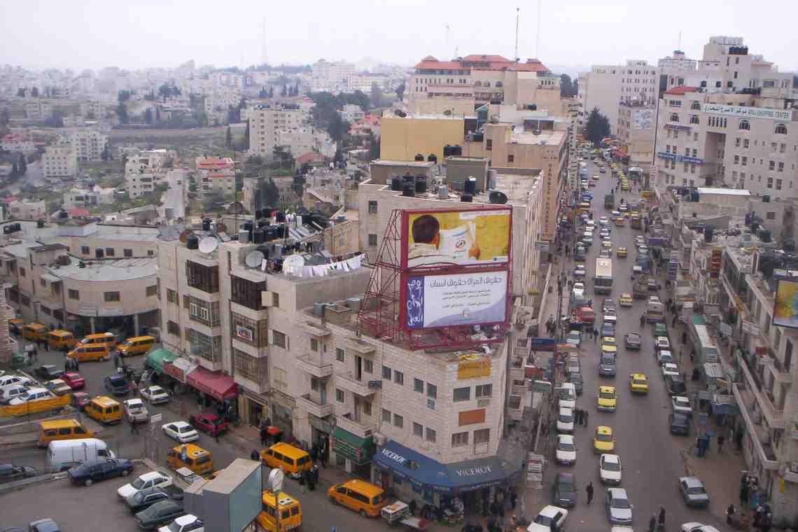 Непризнанная Палестина. Столица Рамалла