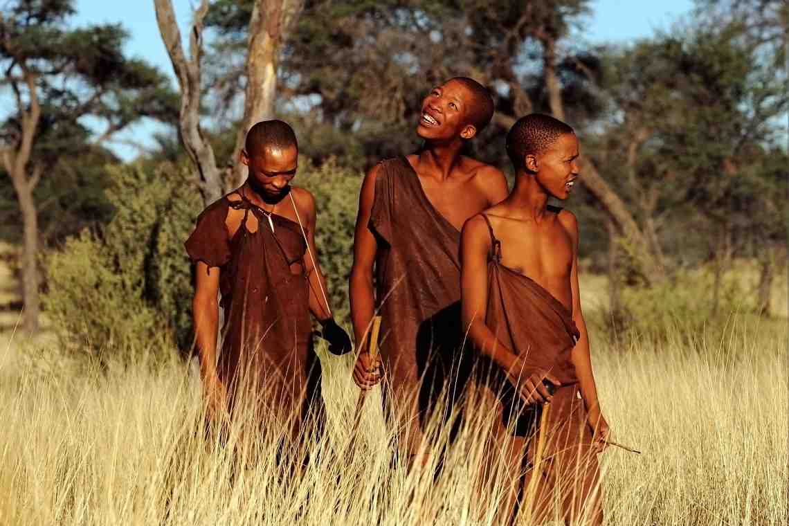 Африканские племена бушменов