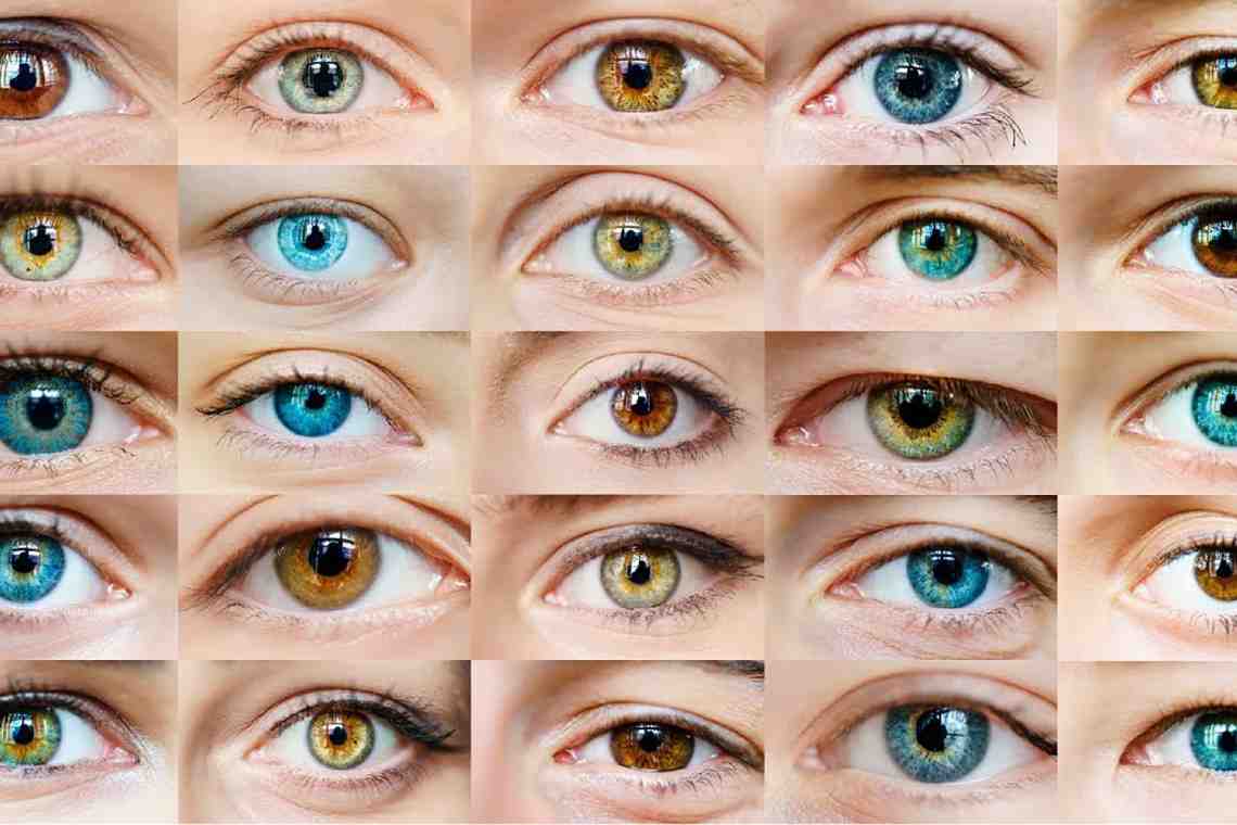 Определения цвета глаз преступника
