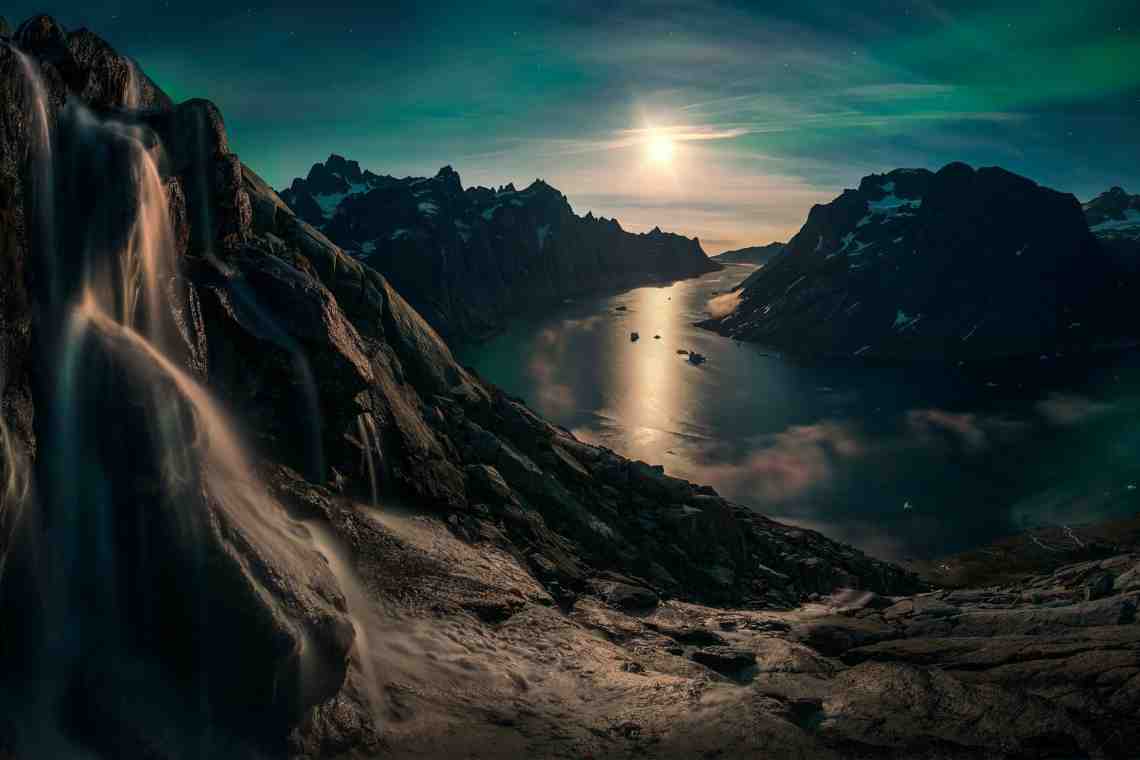 Гренландские скалы и прошлое Луны