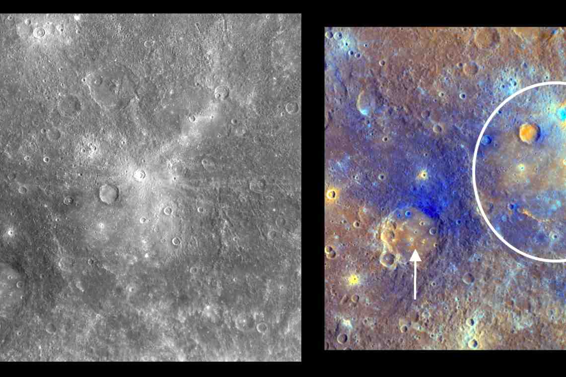 Меркурий удивил количеством вторичных кратеров