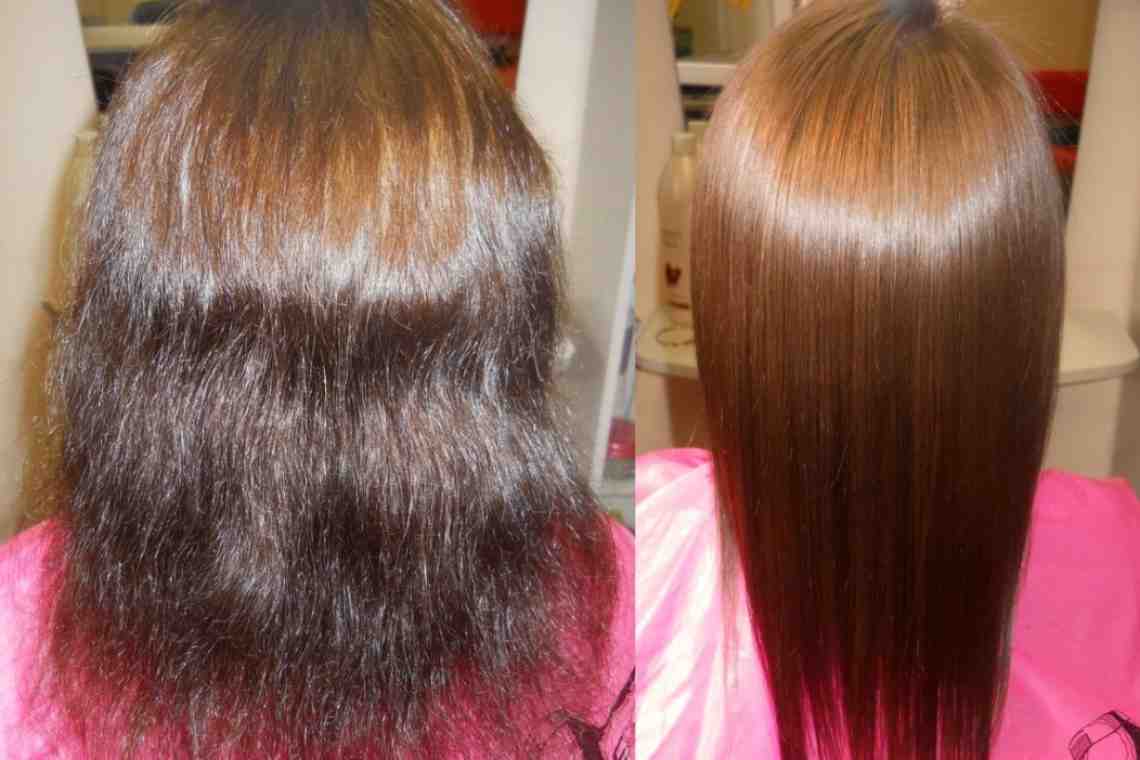 Кератиновая процедура для волос