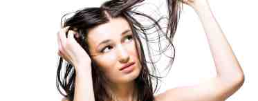 Жирные волосы: устранение причин