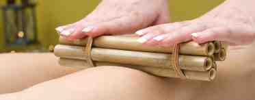 Экзотический и полезный массаж палочками из бамбука