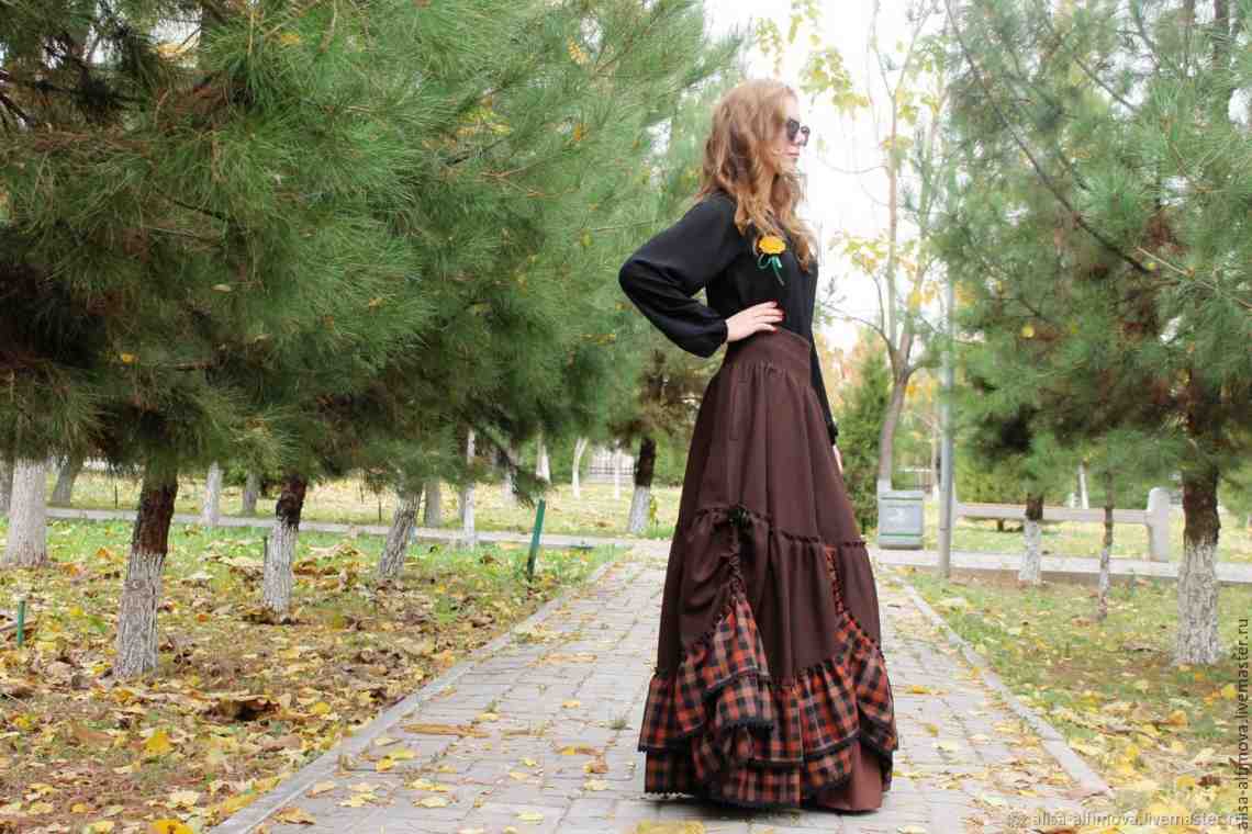 Зимние юбки – модные длинные и теплые модели