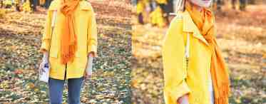 С чем носить желтое пальто – правила создания яркого образа