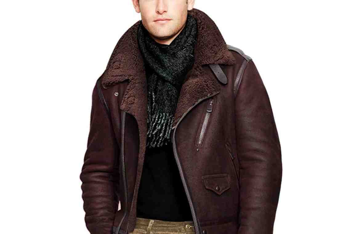 Зимние кожаные куртки с мехом
