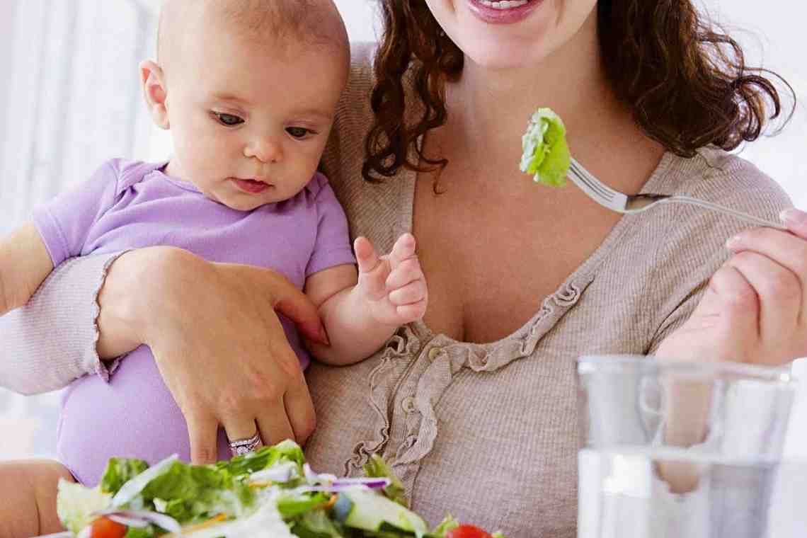 Какие овощи можно есть кормящей маме: список продуктов и рецепты