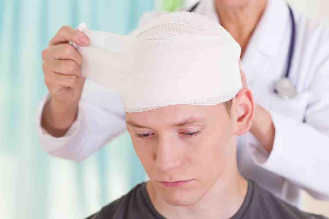 Признаки и лечение сотрясения головного мозга