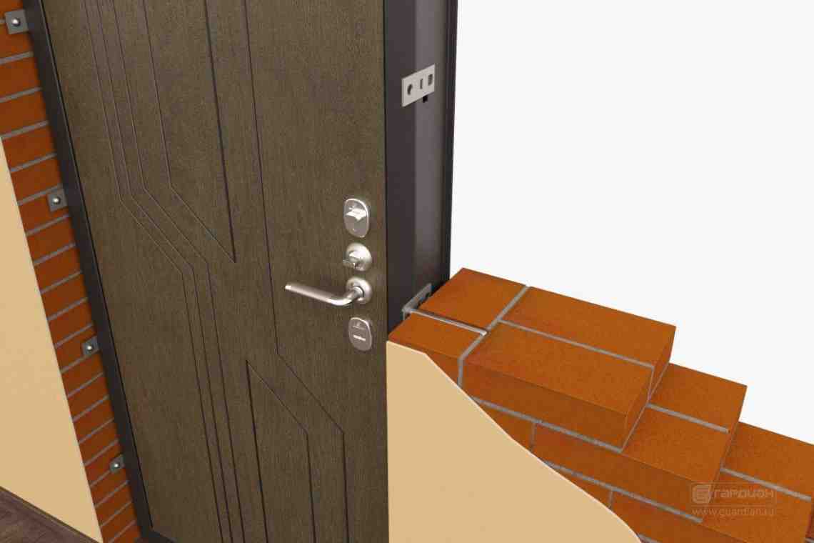 Технология установки входных дверей
