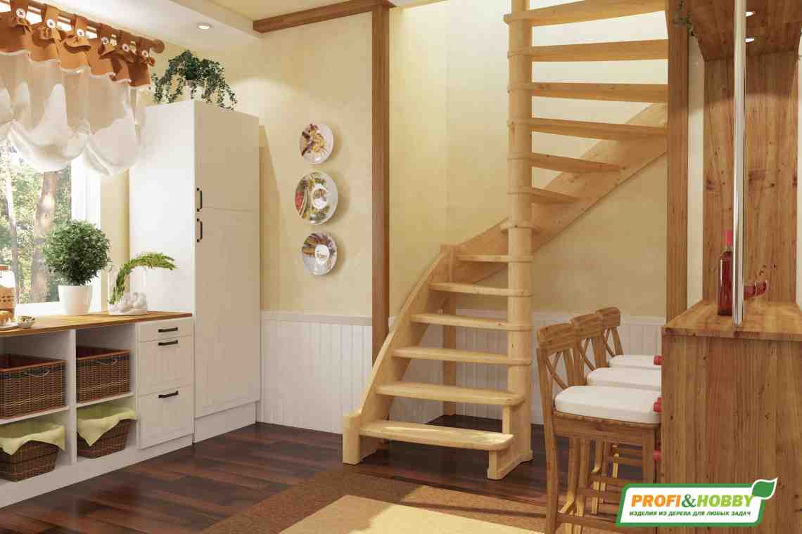 Как сделать деревянную лестницу в доме