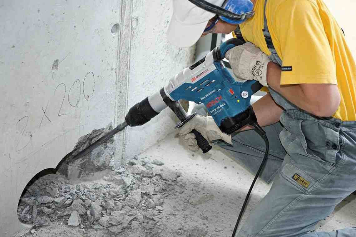 Как снять бетон