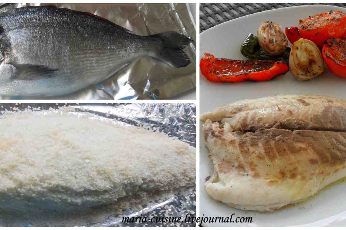 Рыба в соли в духовке - рецепт