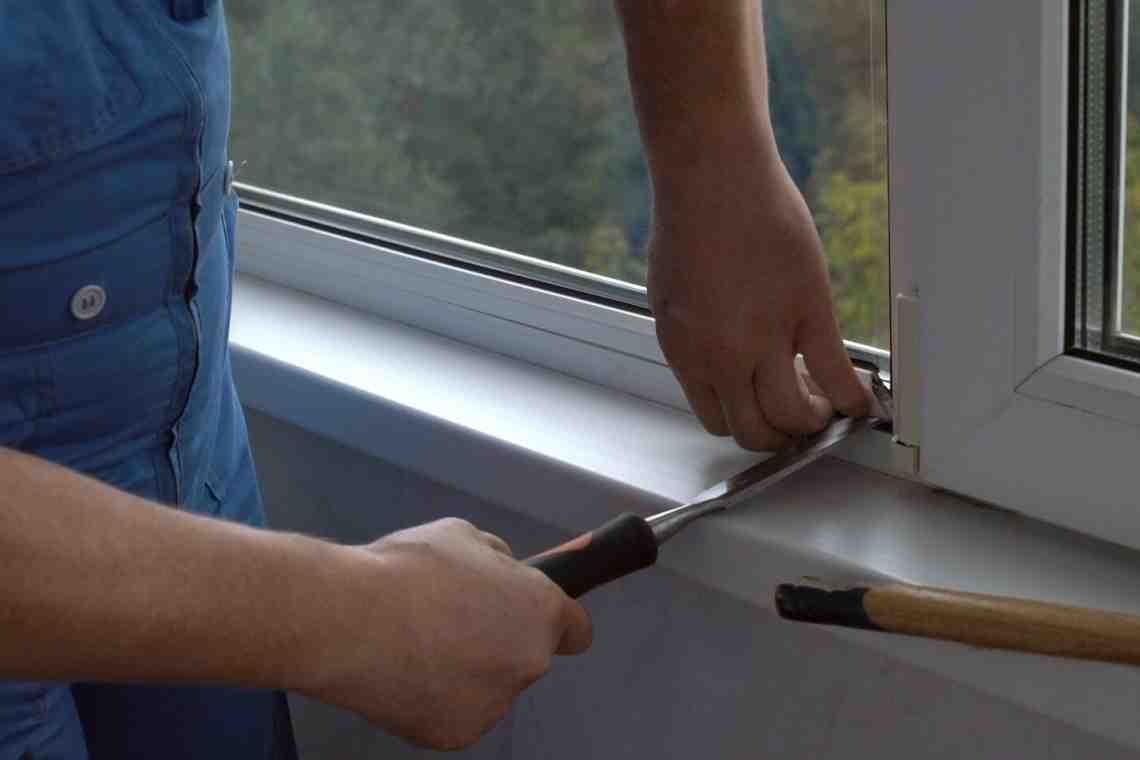 Как поменять стекло в окне