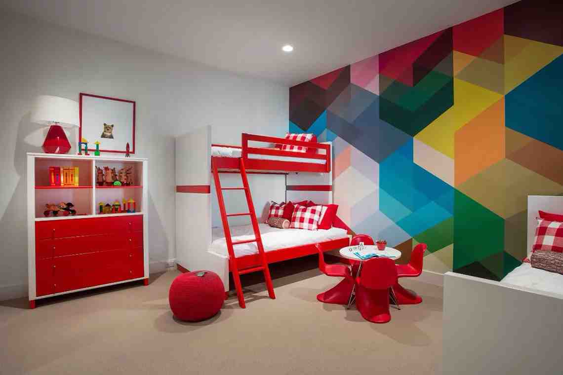 Как покрасить детскую комнату