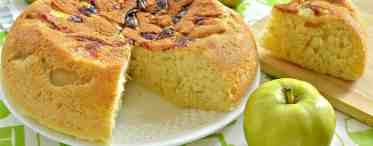 Бисквит с яблоками: способы приготовления и варианты