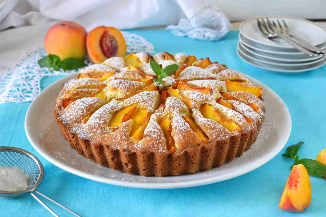 Выпечка с персиками: рецепты вкусных десертов