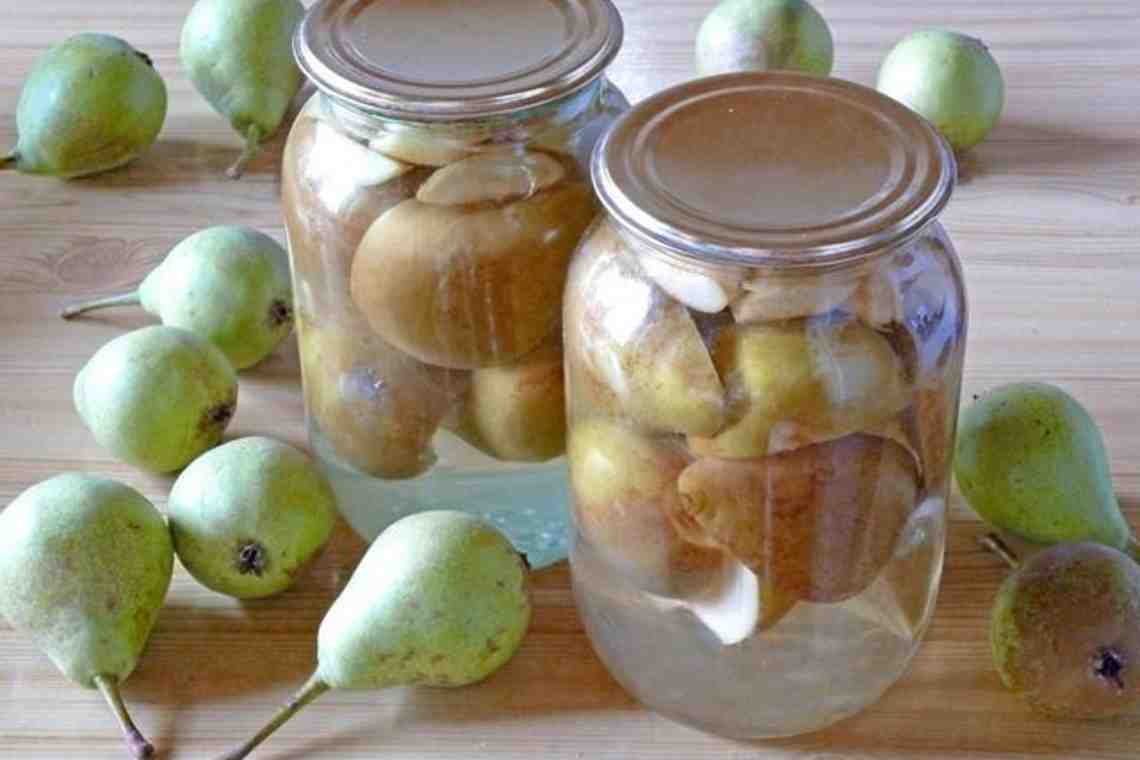Как варить компот из груш: рецепты