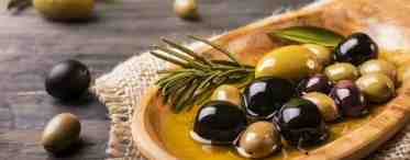 Калорийность оливок и маслин