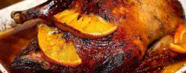 Утка с яблоками и апельсинами в духовке: рецепт и время приготовления