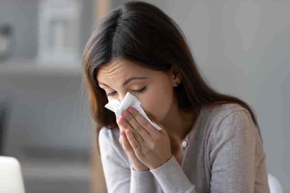 Аллергический ринит: симптомы и лечение