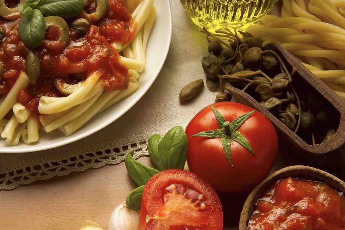 Поразительная и яркая кухня Италии