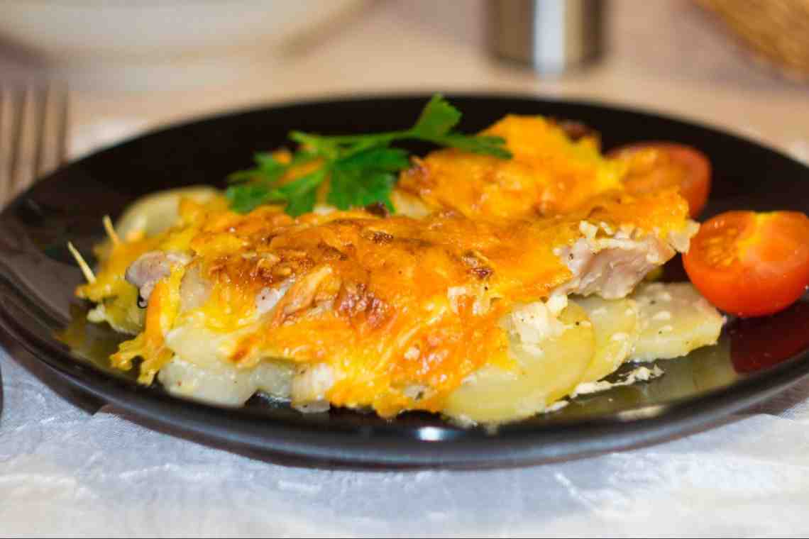 Картошка в духовке с курицей и ананасами: рецепты приготовления