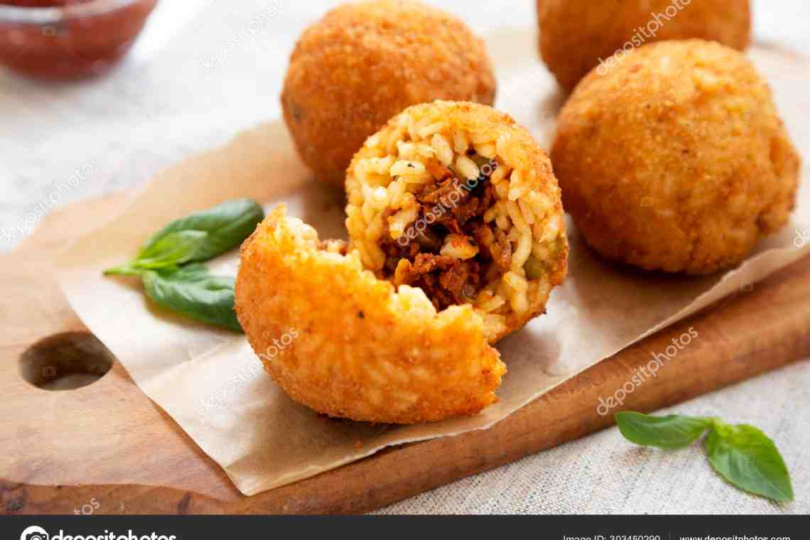 'Аранчини' – вкусные итальянские рисовые шарики