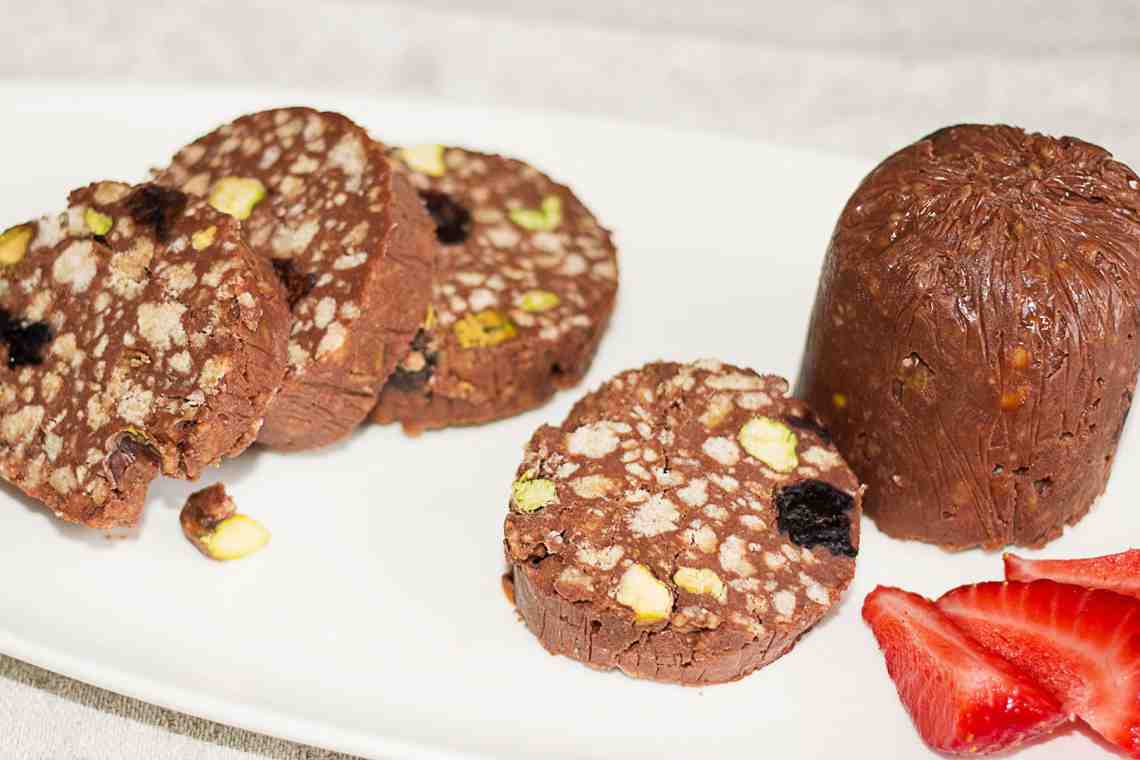 Рецепт шоколадной колбасы из печенья и какао. Как сделать шоколадную колбасу в домашних условиях