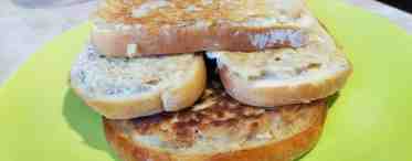 Горячий бутерброд с картошкой на сковороде: вариации блюда