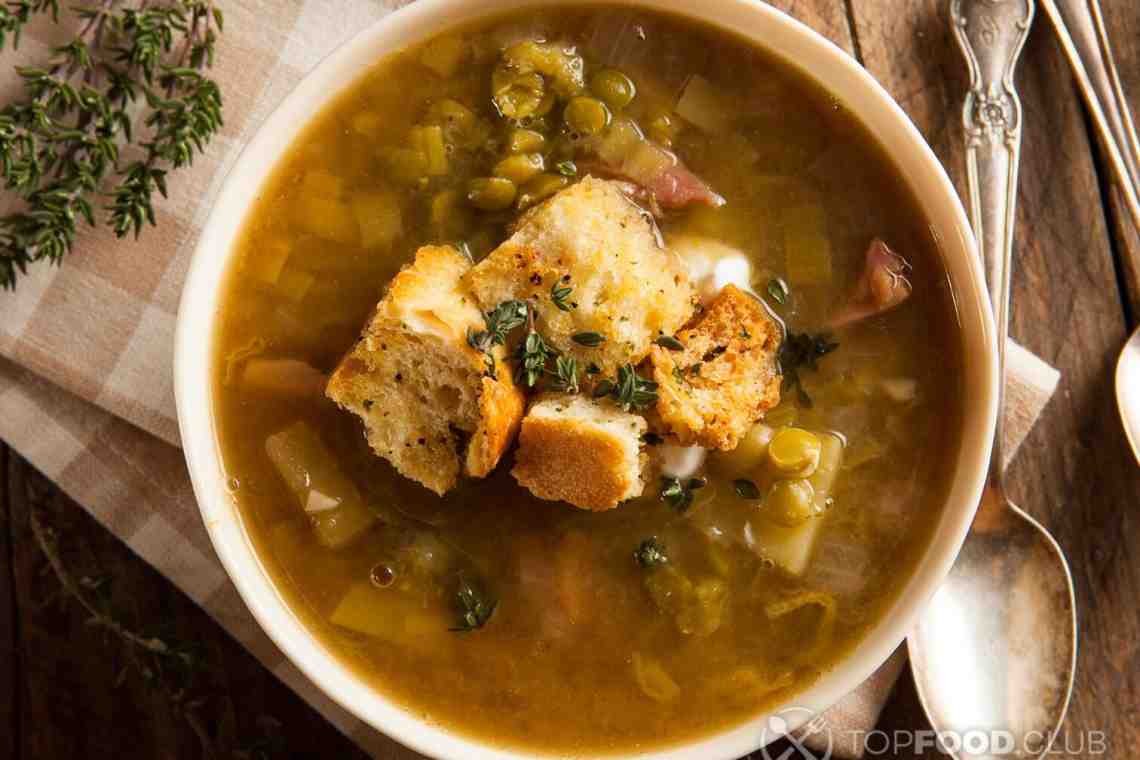 Гороховый суп с копчеными ребрышками - пошаговый рецепт и рекомендации