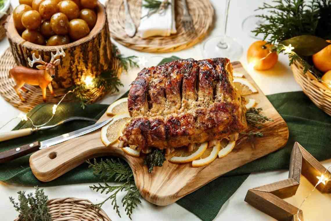 Корейка свиная — отличное блюдо к праздничному столу