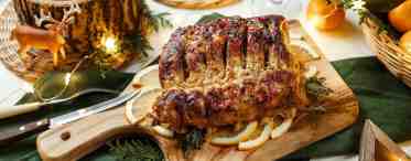 Корейка свиная — отличное блюдо к праздничному столу
