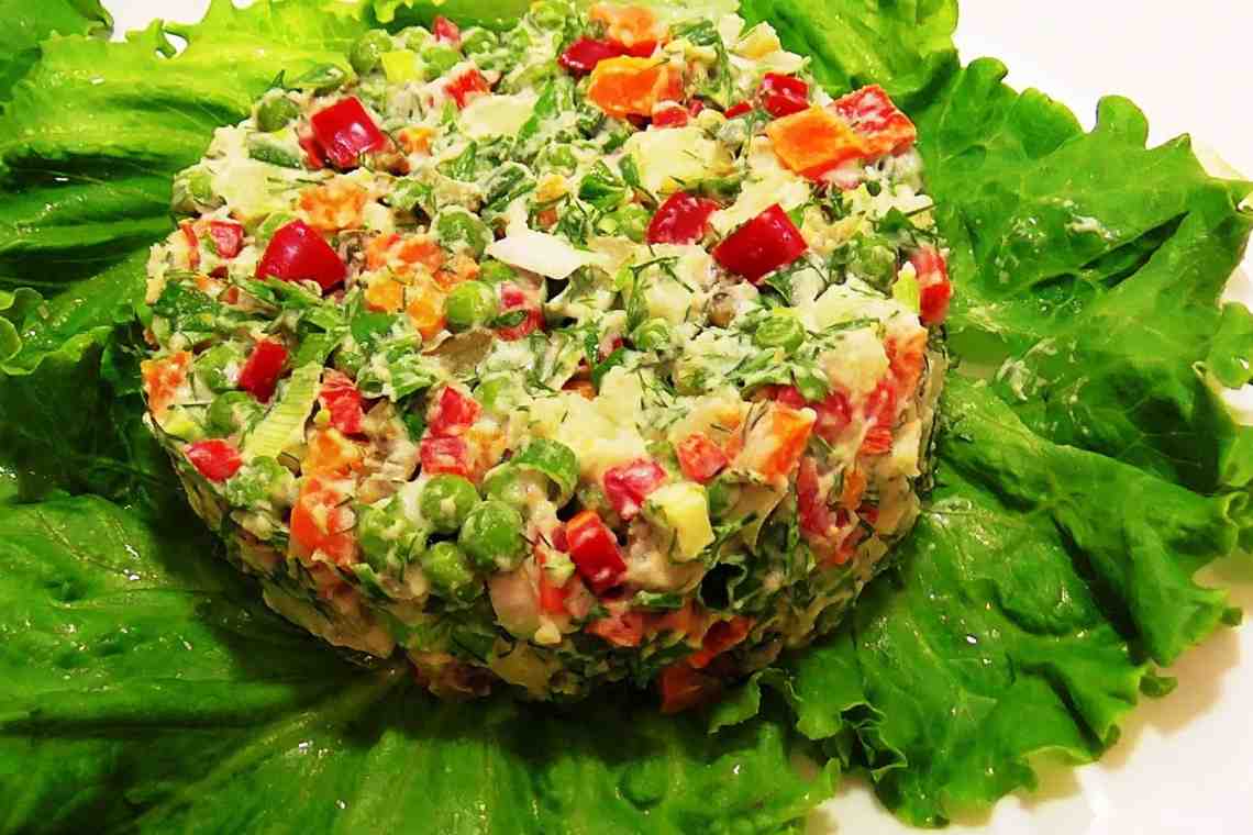Как приготовить несложный салат?