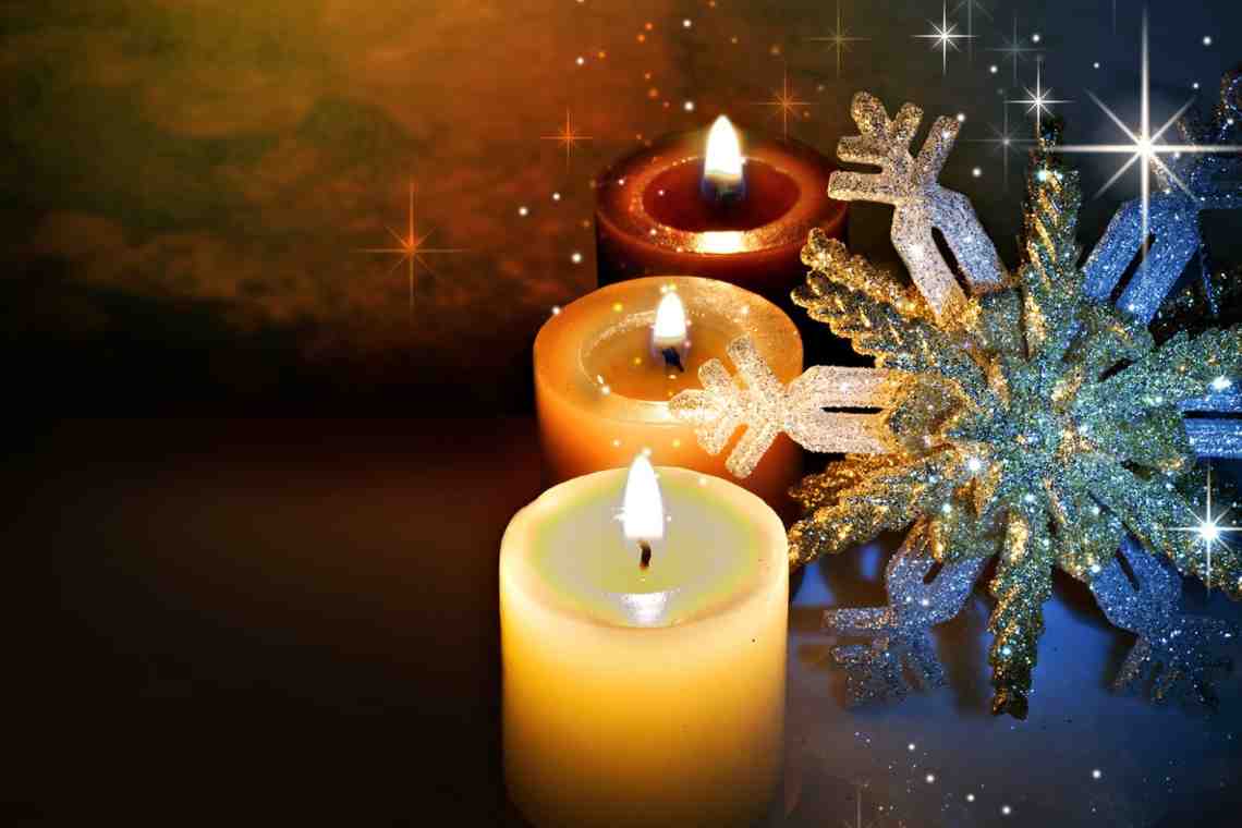 Ритуал со свечой Новогоднее волшебство