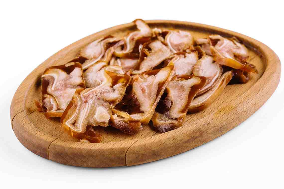 Блюда из свиных ушей рецепт с фото