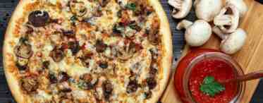 Пицца с шампиньонами: варианты теста, начинка, наиболее подходящий соус