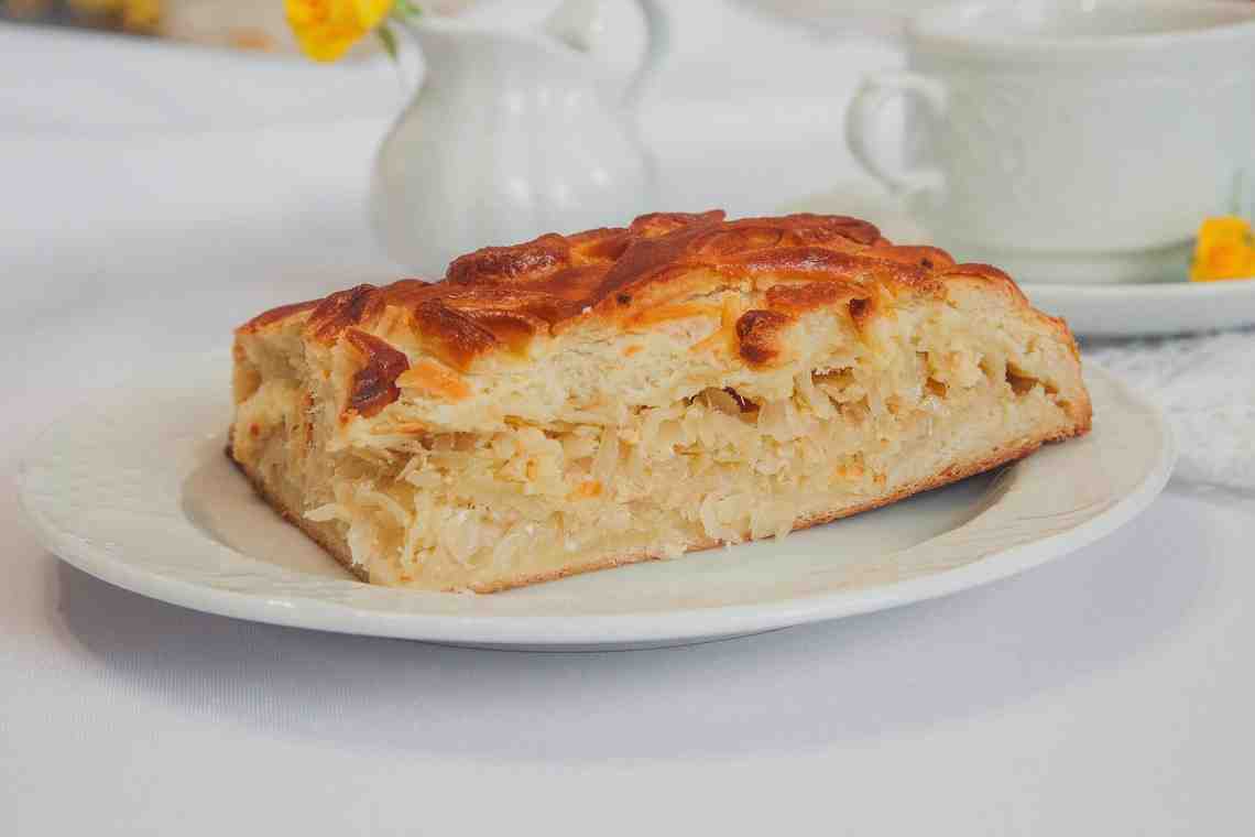 Пирог с капустой: простой рецепт приготовления