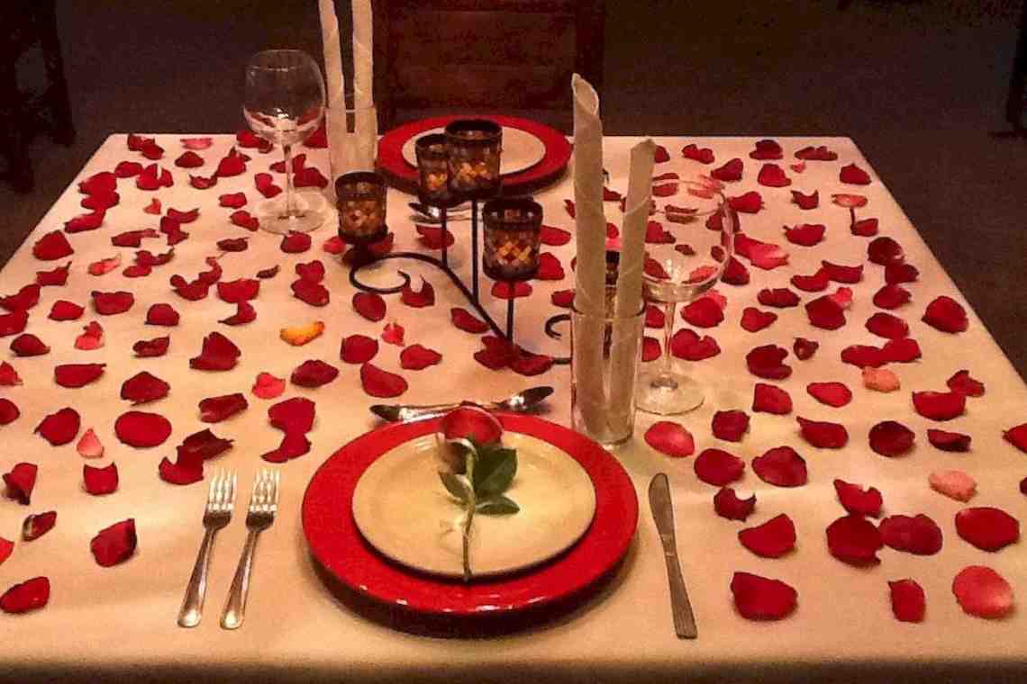 Рецепт романтического ужина как прелюдия теплых отношений